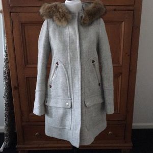 J. Crew Italian wool coat